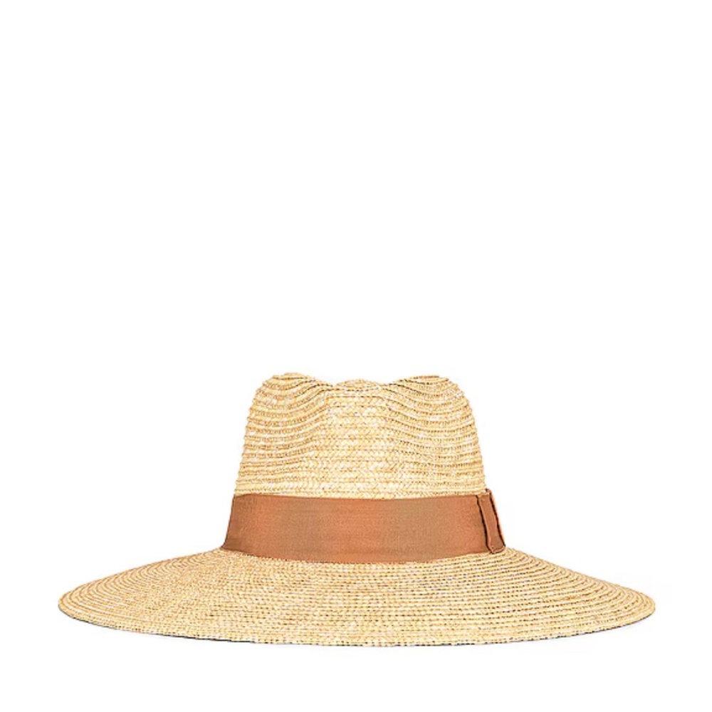 Brixton Natural Straw Fedora with Tan Band